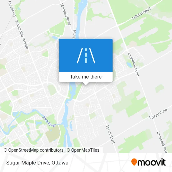 Sugar Maple Drive map