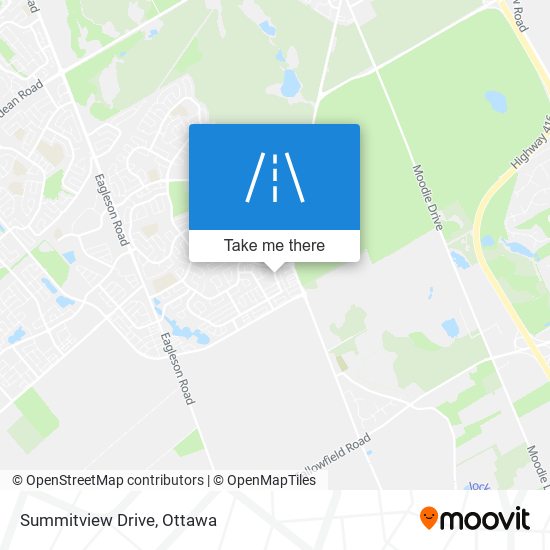 Summitview Drive map