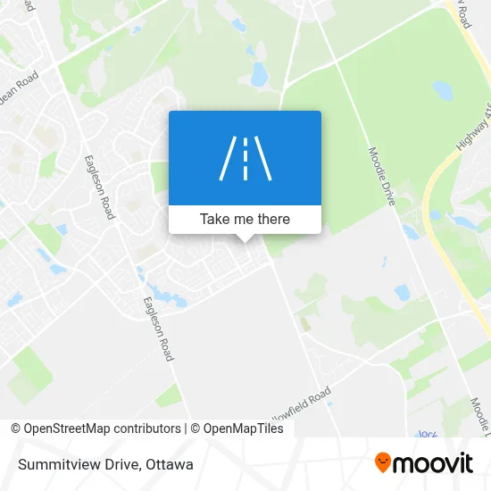 Summitview Drive map