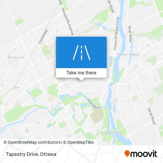 Tapestry Drive map