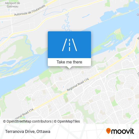 Terranova Drive map