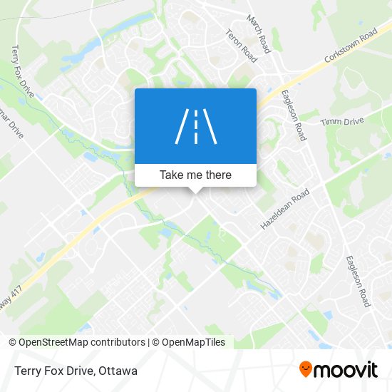 Terry Fox Drive plan