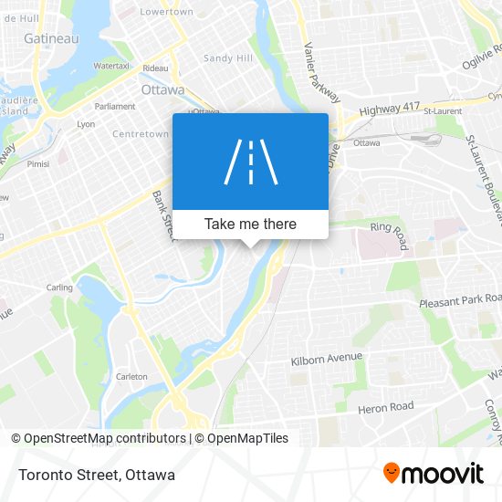 Toronto Street map