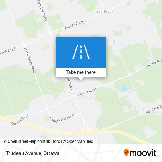 Trudeau Avenue plan