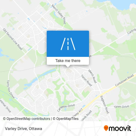 Varley Drive map