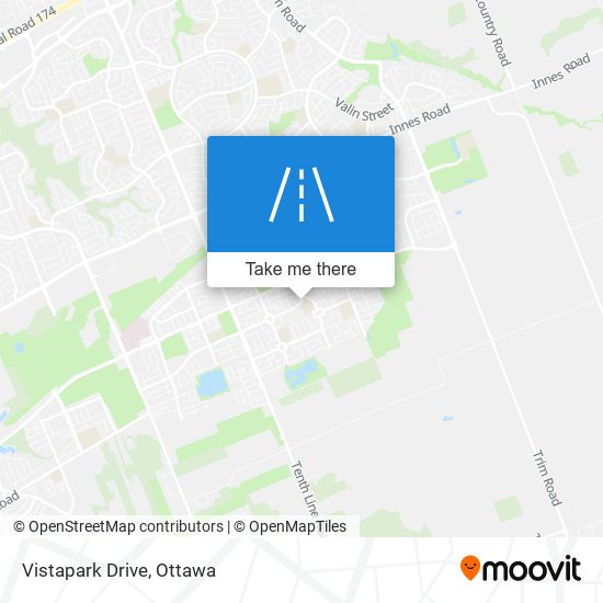 Vistapark Drive map