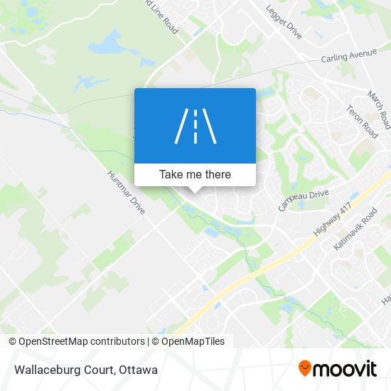 Wallaceburg Court map