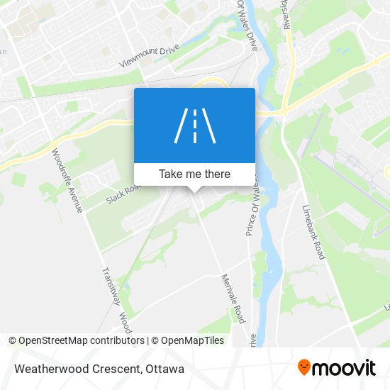 Weatherwood Crescent map