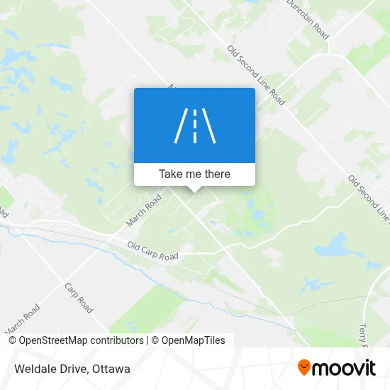 Weldale Drive map