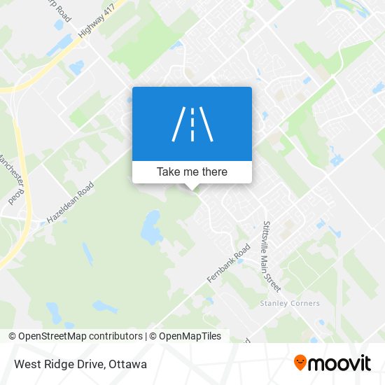 West Ridge Drive plan