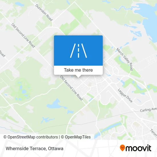Whernside Terrace map