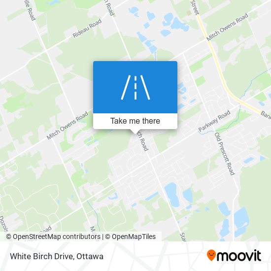 White Birch Drive plan