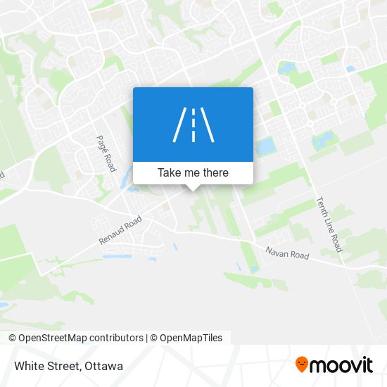 White Street map