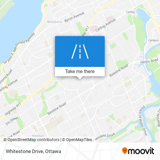 Whitestone Drive map