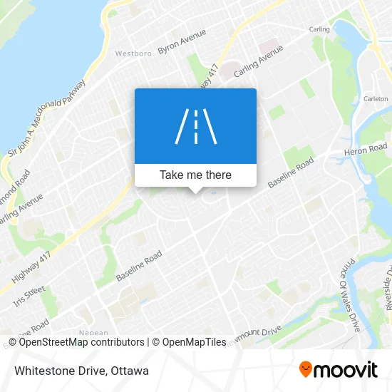 Whitestone Drive map