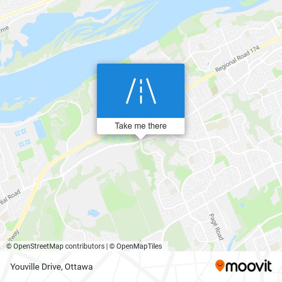 Youville Drive map