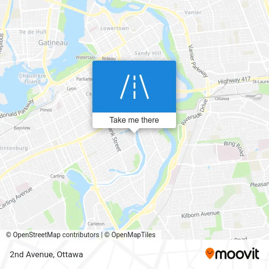 2nd Avenue map