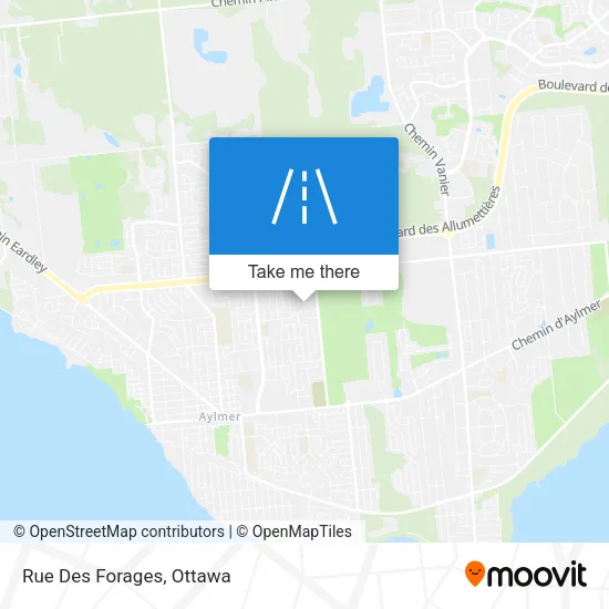 Rue Des Forages map