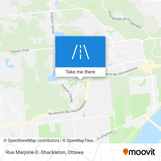 Rue Marjorie-D.-Shackleton map