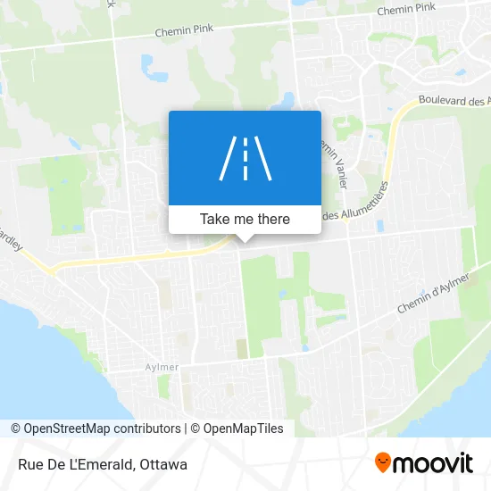 Rue De L'Emerald map