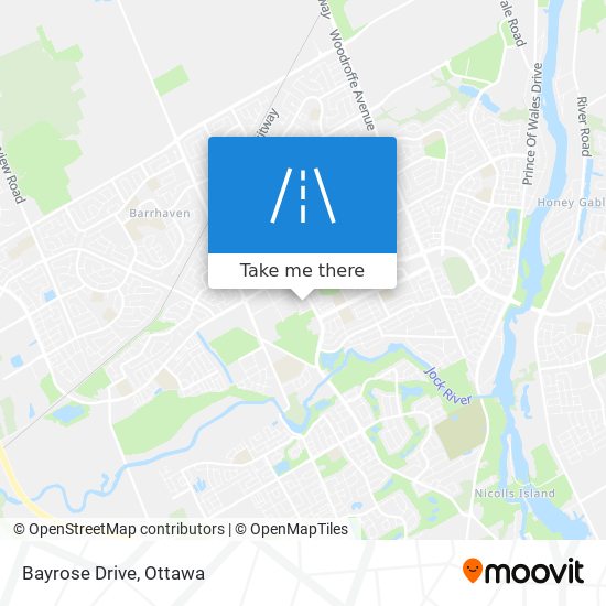 Bayrose Drive map