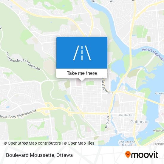 Boulevard Moussette map