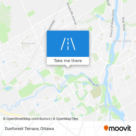 Dunforest Terrace map