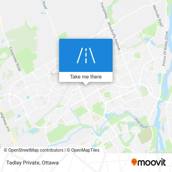 Tadley Private map