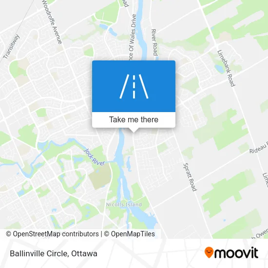 Ballinville Circle map
