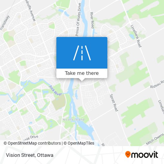 Vision Street map