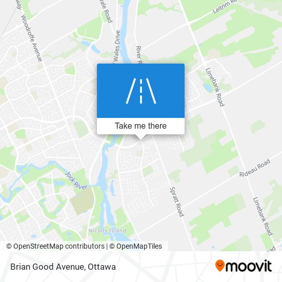 Brian Good Avenue map