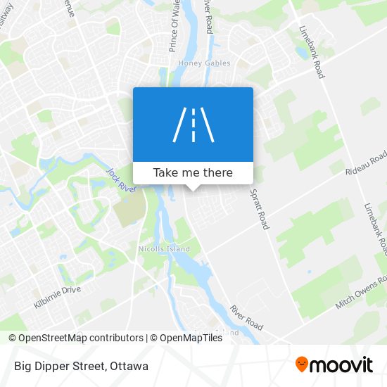 Big Dipper Street map