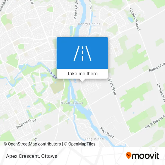 Apex Crescent map