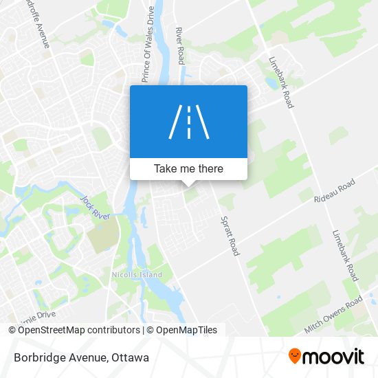 Borbridge Avenue map