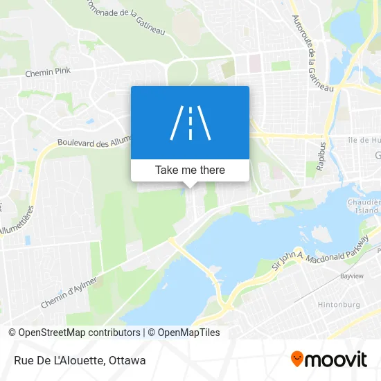 Rue De L'Alouette map