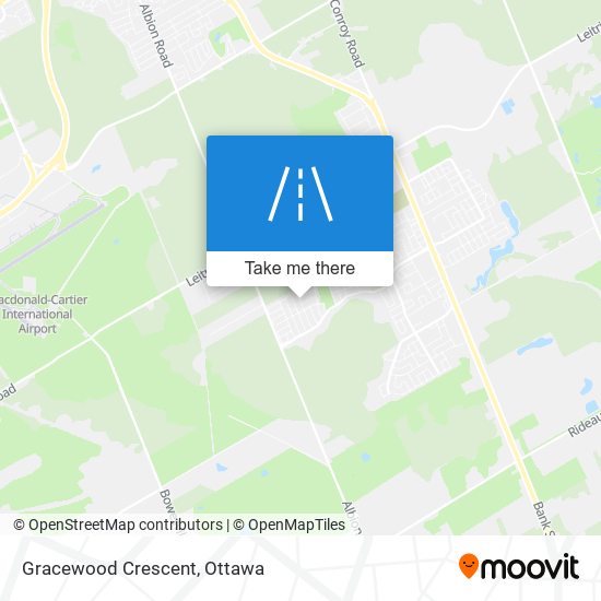 Gracewood Crescent map