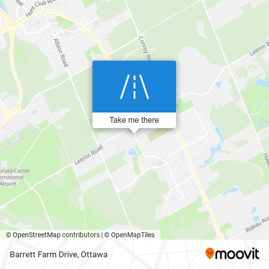 Barrett Farm Drive map