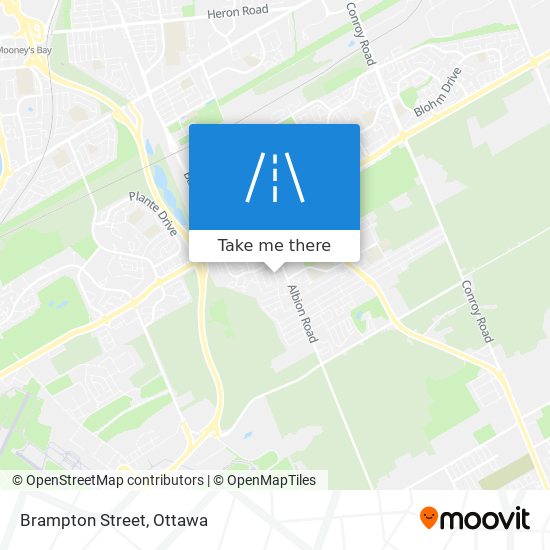 Brampton Street map