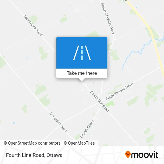 Fourth Line Road map