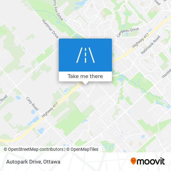 Autopark Drive map