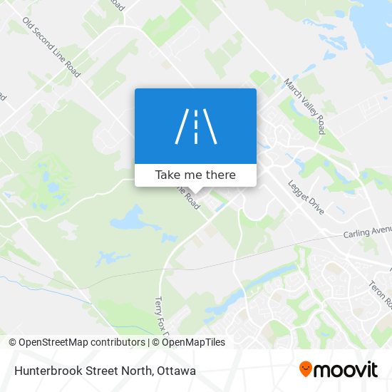 Hunterbrook Street North map