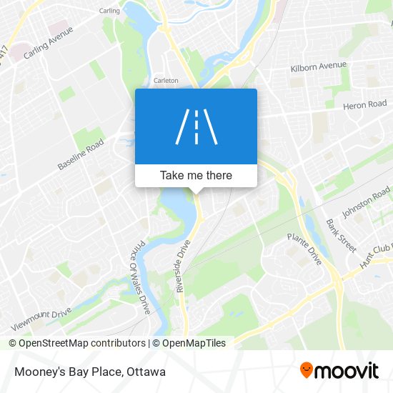 Mooney's Bay Place plan