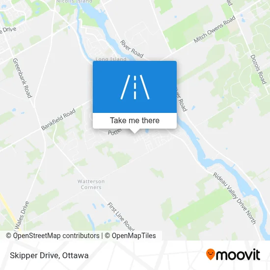Skipper Drive map