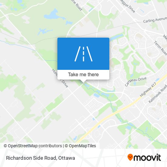 Richardson Side Road plan