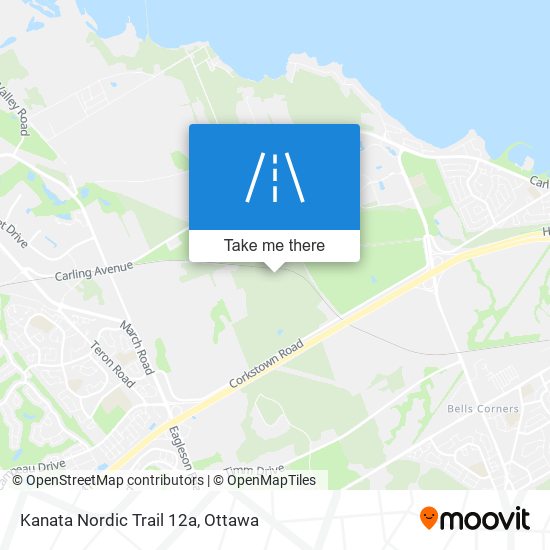 Kanata Nordic Trail 12a map