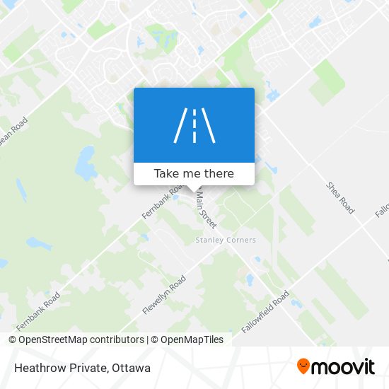 Heathrow Private map