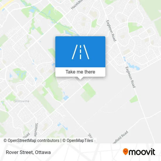 Rover Street map