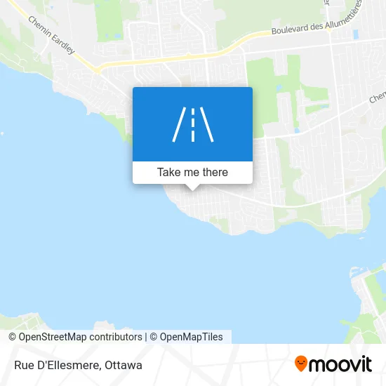Rue D'Ellesmere map
