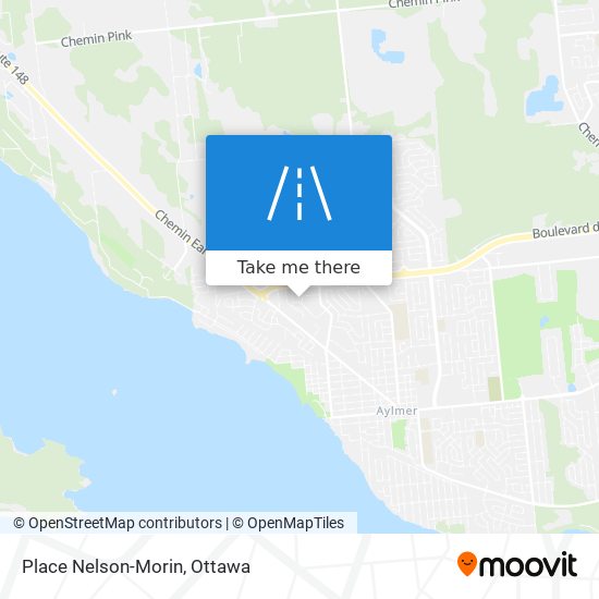 Place Nelson-Morin map