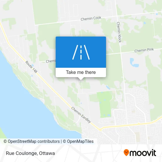 Rue Coulonge map